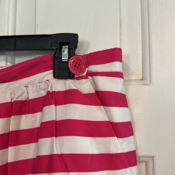 Lilly Pulitzer pink and white Mini Skirt size XL - Picture 4 of 5